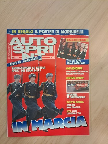 Autosprint 1989 f40 - autosprint, evoluzione
