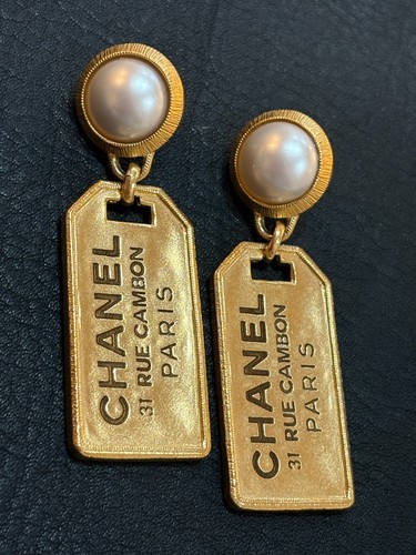 Orecchini chanel autentici - chanel,