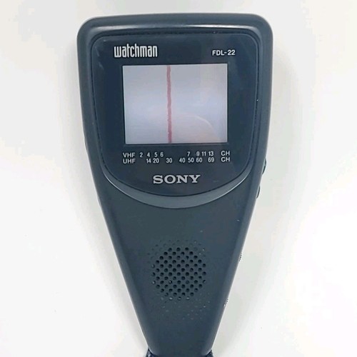 Vintage sony watchman fdl - sony, fdl-22