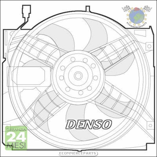 Ventola radiatore denso - ventola,