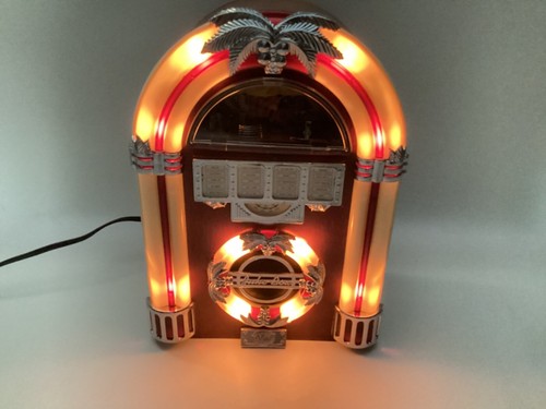 Jukebox vintage con scatola