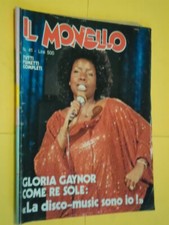 MONELLO formato albo- n°41- ( GLORIA GAYNOR )- DEL 1979- EDIZIONI UNIVERSO