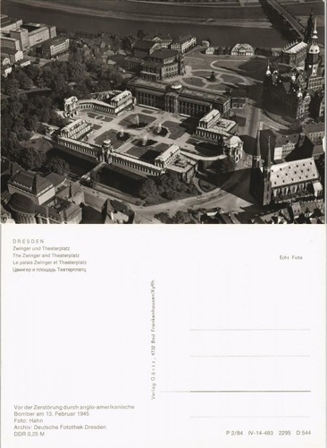 Cartolina dresda zwinger und - cartolina,