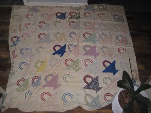 Trapunta antica patchwork
