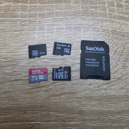 Sandisk micro cards - sd, bundle