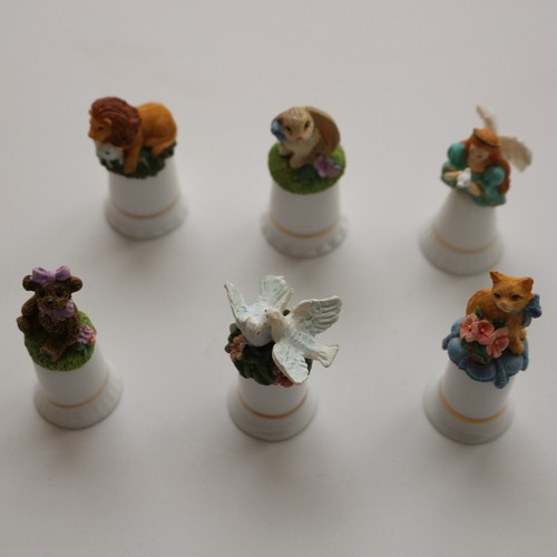 Vintage avon thimbals - vintage,