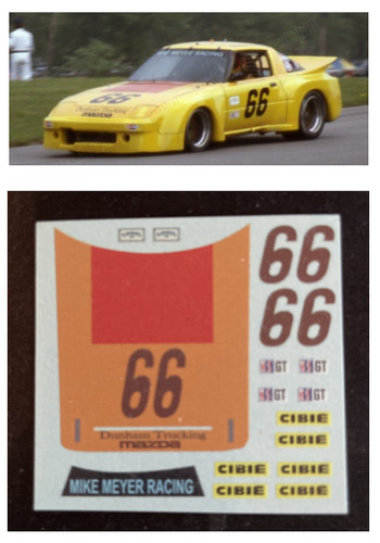 Decal mazda rx7 24 h - mazda,