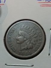 👉1884 Testa di Indiano Vf+