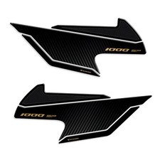 Adesivi 3D Moto Laterali Serbatoio per Honda CB1000 Hornet 2025 Oro compatibili