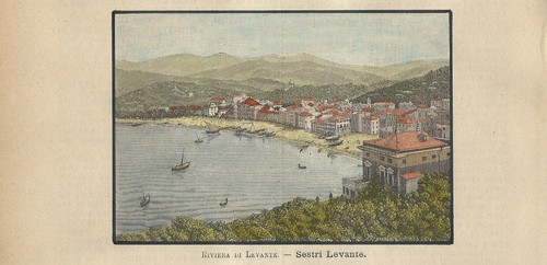 Stampa antica sestri levante - stampa,