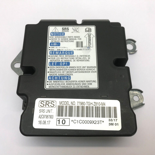 Modulo dati impatto crash