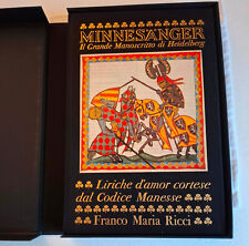 Franco Maria Ricci editore Minnessager libro d'arte da collezione