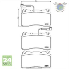 Kit pastiglie freno Xtra