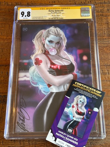 Harley quinn cgc 9 8 - ss, 9.8