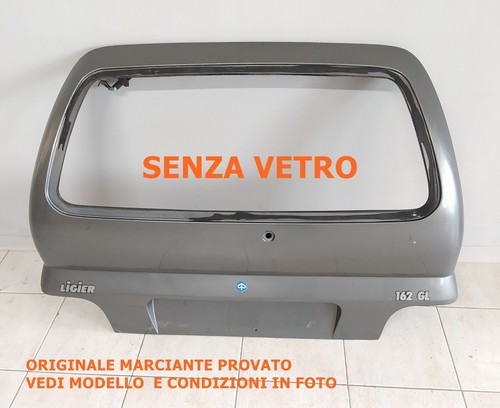 Cofano portellone vetro - cofano,