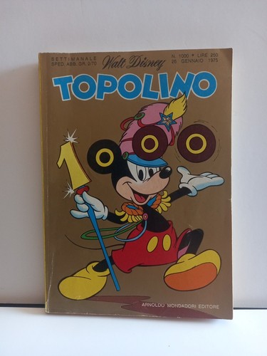 Topolino libretto originale - topolino,