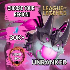 LOL League of Legends Puffo livello 30+ 20k-60k BE non classificato e non verificato ISTANTANEO