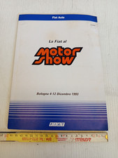 press kit stampa originale 1993 Motor Show Fiat Coupé Cinquecento Trofeo Punto