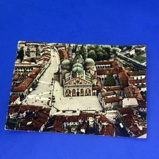 PADOVA BASILICA S. PAOLO VISTA DALL'AEREO CARTOLINA VINTAGE