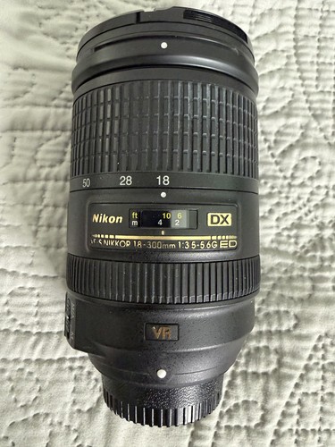 Nikon ed 18 300mm - nikon, dx