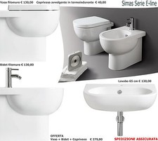 VASO FILO MURO WC BIDET