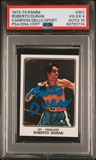 ROBERTO DURAN PANINI CAMPIONI