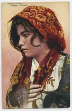 Sicilian girl traditional - a,