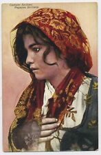 A Sicilian Girl in Traditional
