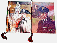 DUE CALENDARI CARABINIERI 1987