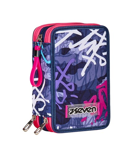 Astuccio scomparti seven - astuccio,
