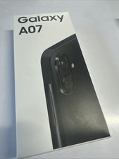 Nuovissimo Samsung Galaxy A07 nero 64 GB 4G Dual-Sim sbloccato 2025, il giorno successivo Regno Unito