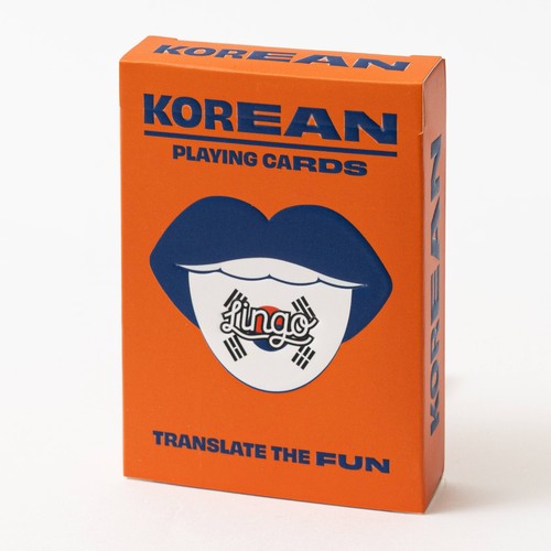 Carte gioco korean - carte, lingo