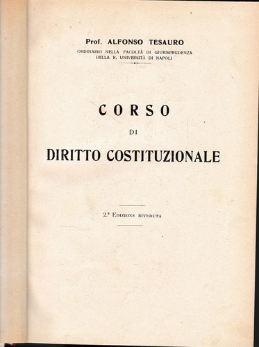 Corso diritto - di,