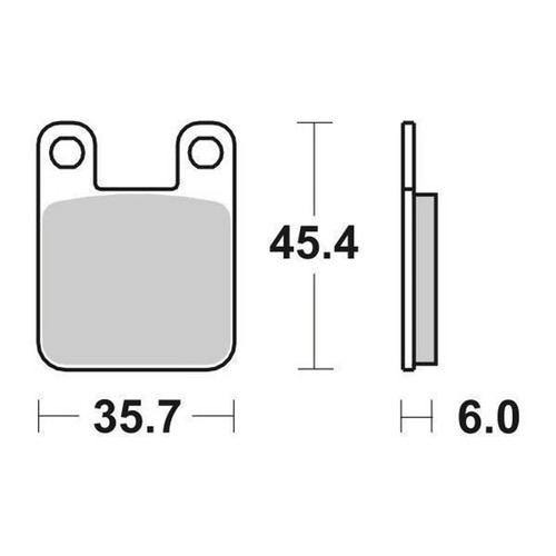 Coppia pastiglie freno - coppia, 105hf