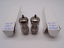 2x ECC82 Valvo Disk Getter