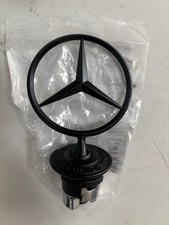 FREGIO STEMMA STELLA MIRINO COFANO ANTERIORE MERCEDES TOTAL BLACK COMPATIBILE