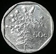 Malta 50 centesimi 2001 
