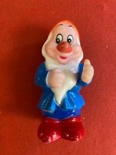 NANO BIANCANEVE PUPAZZO DI GOMMA Disney Altezza 14 cm Anni '70 NO Ledra Plastic