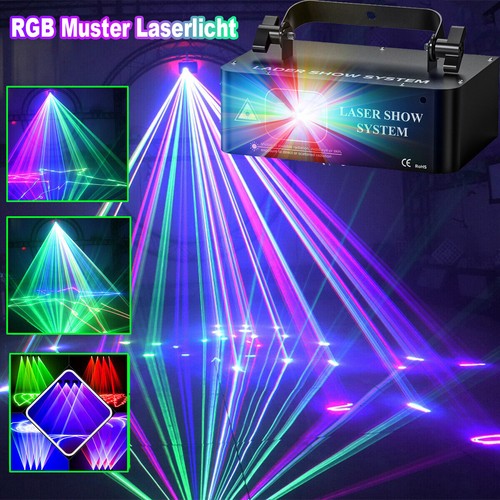 Proiettore laser rgb - rgb, effetto