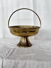 Cestino Centrotavola in Ottone