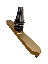 Taglierina a mosca grande 8-14" con supporto CAT 40 e inserti PCD SEHT per alluminio