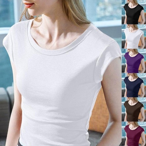 Top casual manica - corta, estivo