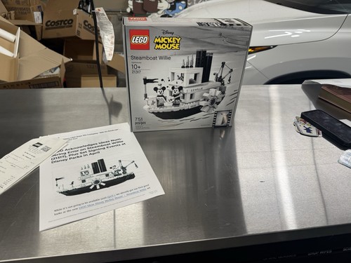 Lego ideas steamboat - steamboat, willie