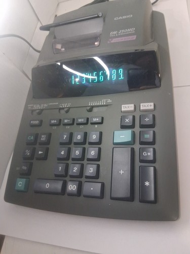 Casio 250hd calcolatrice - casio, dr-250hd