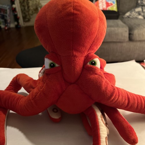 Peluche polpo gigante rosso