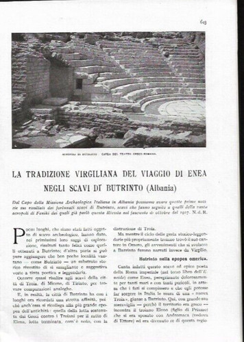 Tradizione virgiliana del - la,