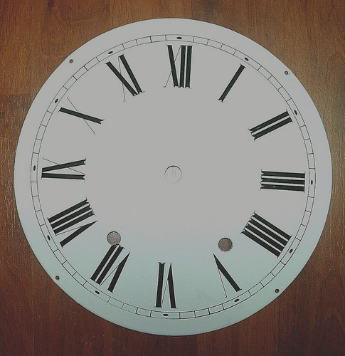 Quadrante orologio comtoise