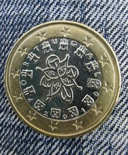 Moneta 1 euro del Portogallo del 2010