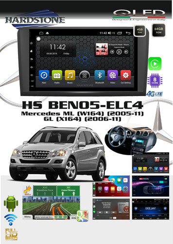 Autoradio customfit hardstone - customfit,