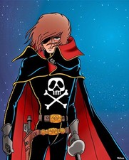 mini lotto 11 figurine CAPTAIN HARLOCK panini